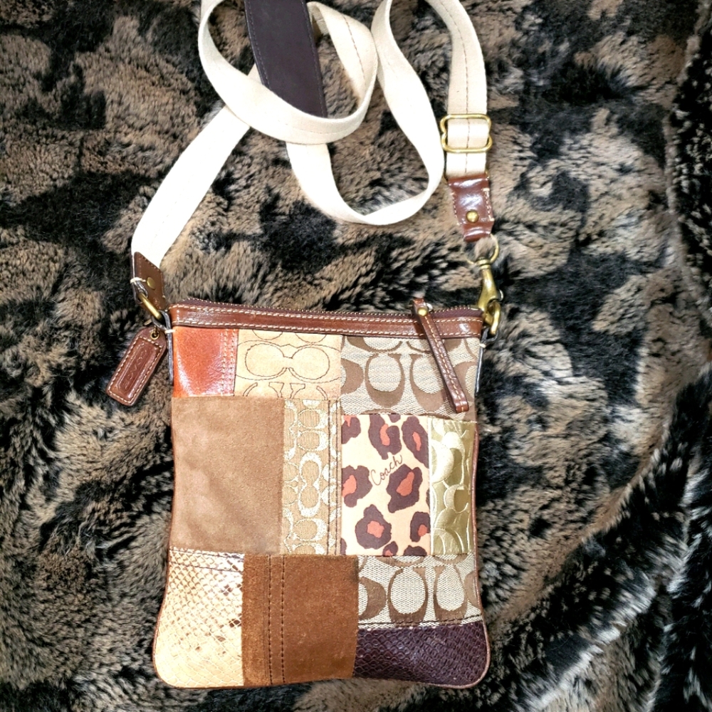 Coach Patchwork Crossbody - image 1